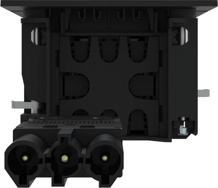 Immagine prodotto IB Connect Presa INTRO2.0 nera 2x tipo 13 1x USB-C 60W 1x RJ45 1x HDMI (2 x, USB-C, HDMI, RJ45, Tipo 13, 0.30 m)