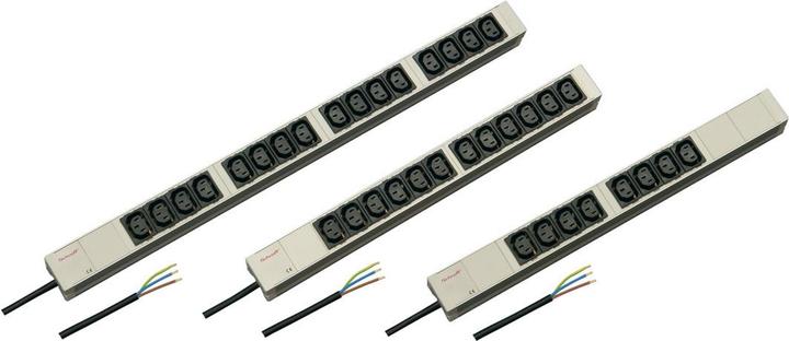 Produktbild Schroff Steckdosenleiste (12 x, C13, 2 m)