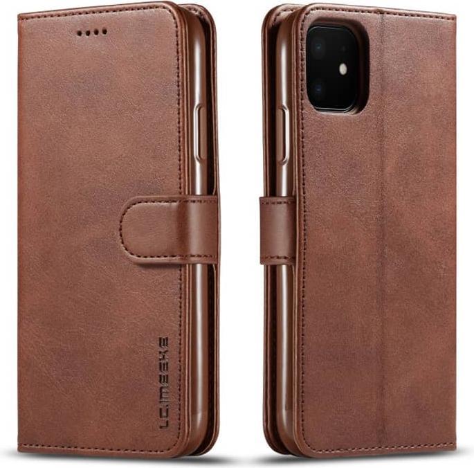 Immagine prodotto LC.Imeeke iPhone 12 Pro Max - Custodia a portafoglio con 3 scomparti per carte e chiusura (Apple iPhone 12 Pro Max)