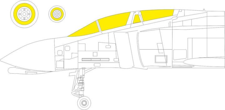 Actual product image Eduard F-4J, for FINE MOLDS