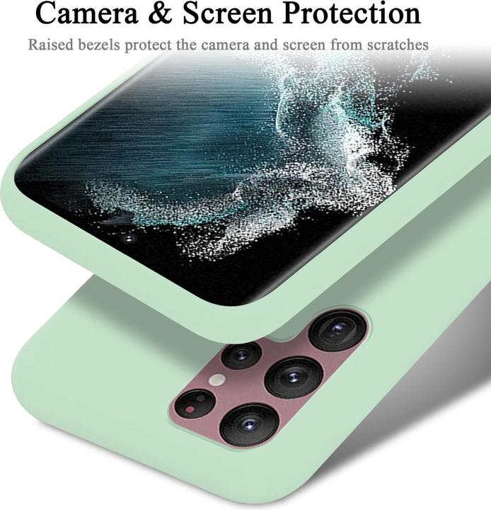 Immagine prodotto Cadorabo Custodia in silicone liquido TPU (Samsung Galaxy S22 Ultra)