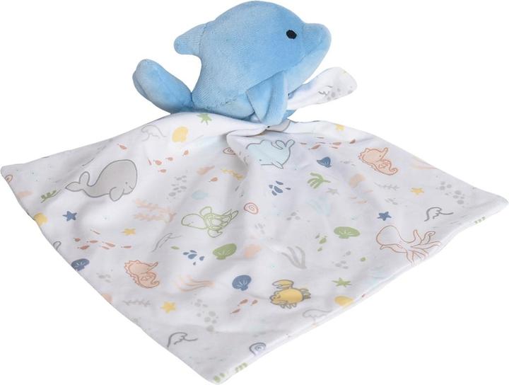 Actual product image Tikiri Cuddle cloth dolphin