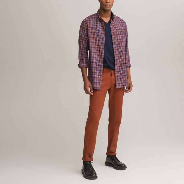 Image du produit La Redoute Collections T-Shirt mit V-Ausschnitt (M)
