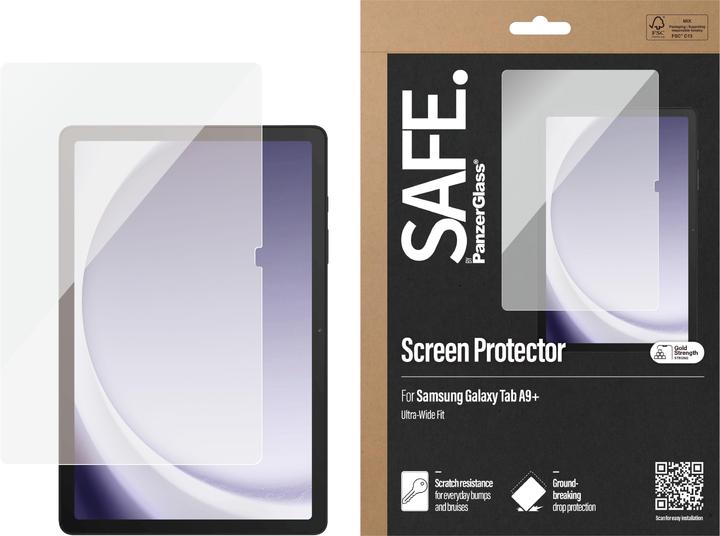 Actual product image Safe Tablet Glass (1 Piece, Galaxy Tab S9+)
