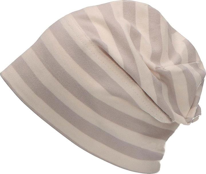 Produktbild Sterntaler Mütze Slouch-Beanie gestreift Hellgrau Gr. 51 (51)