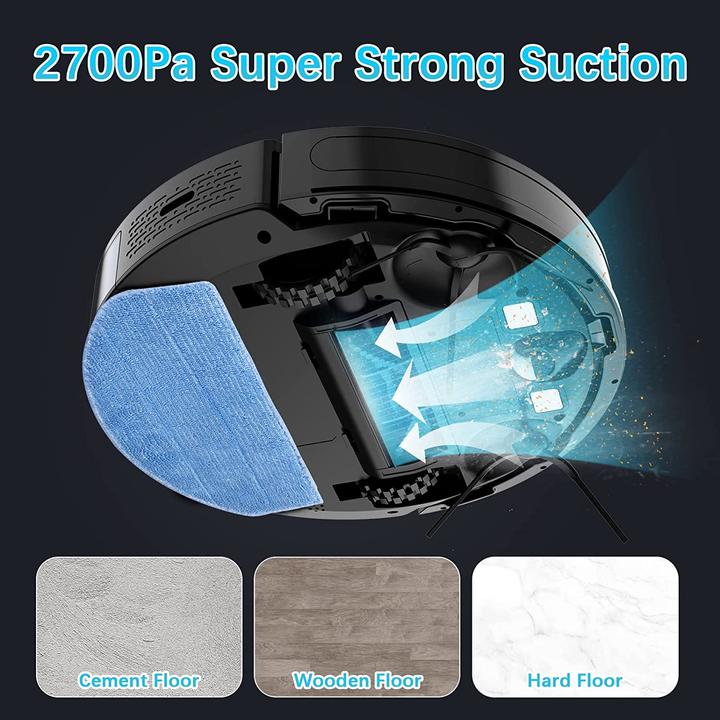 Actual product image Tikom G8000 Robot Vacuum Cleaner