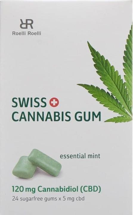 Actual product image Roelli Roelli Swiss Cannabis Gum (1 pcs., 34.50 g)