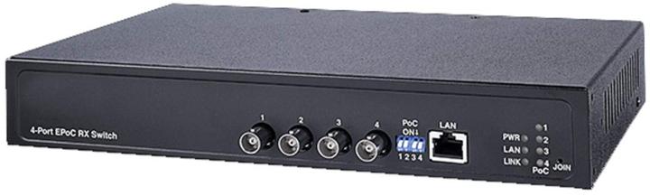 Immagine prodotto Wantec 2wIP E Adattatore PoE BNC lato interruttore/trasmettitore 4 porte (4 Porti)