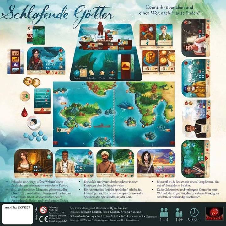 Produktbild Schwerkraft Schlafende Götter