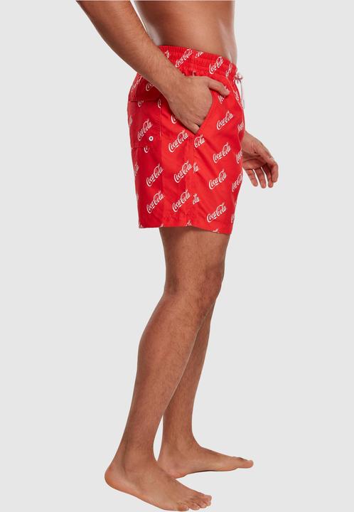 Produktbild Mister Tee Coca Cola Logo AOP Swimshorts (S)
