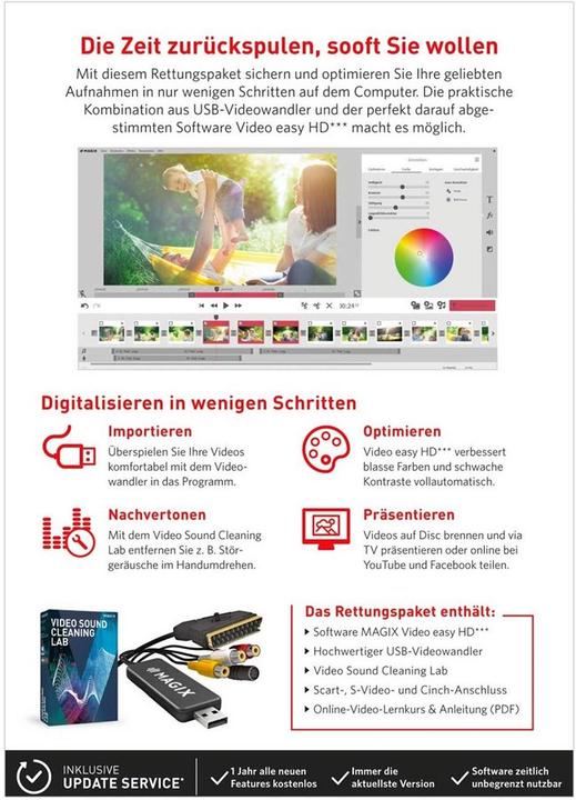 Image du produit Magix SOS Cassettes vidéo (1 Utilisateur, Illimité)