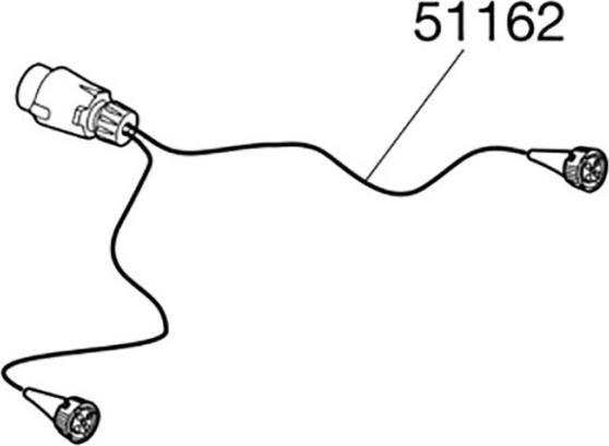 Actual product image Thule Cable 7pin