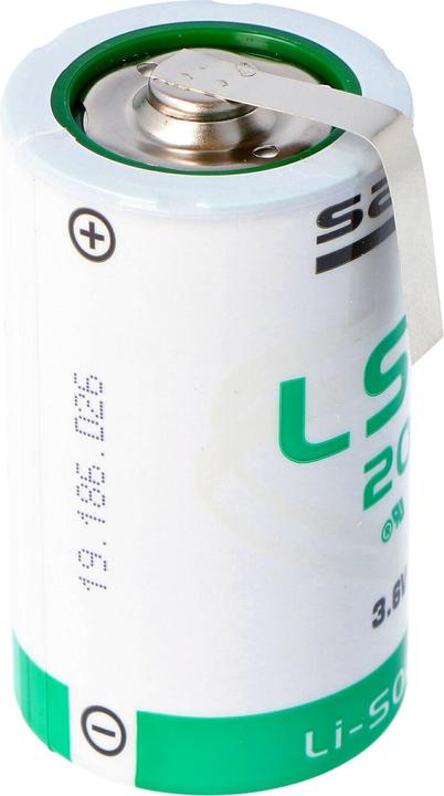 Actual product image Saft Battery LSH 20 with Z solder tags (1 pcs., D, 13000 mAh)