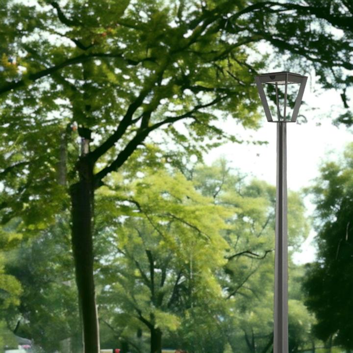 Actual product image Les Jardins Metro solar floor lamp Wireless 500 lumens (500 lm, IP55)