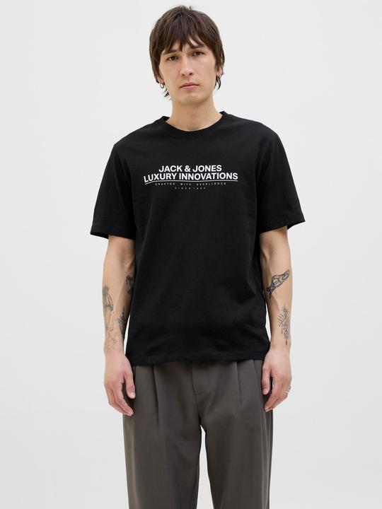 Actual product image Jack & Jones Gedruckt Rundhalsausschnitt T-shirt T-shirt (XXL)