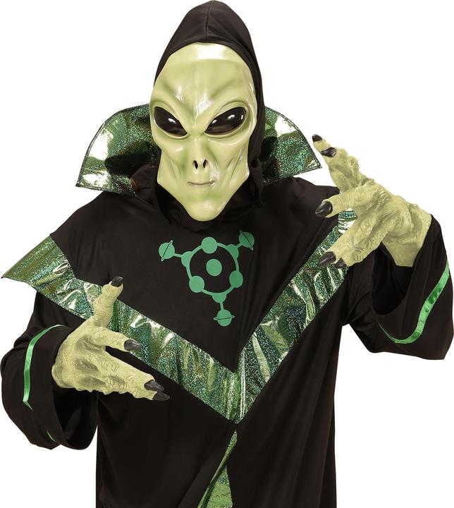 Immagine prodotto Widmann Alienmaske Mit Kapuze Und Bubble Augen