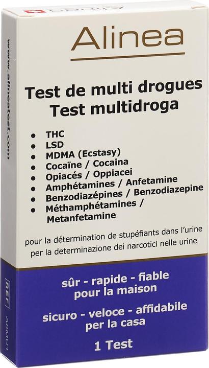Image du produit Alinea Autotest multi-drogues 8 urine (1 x)