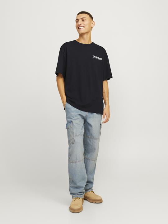 Actual product image Jack & Jones Printed round neck T-shirt T-shirt (XS)