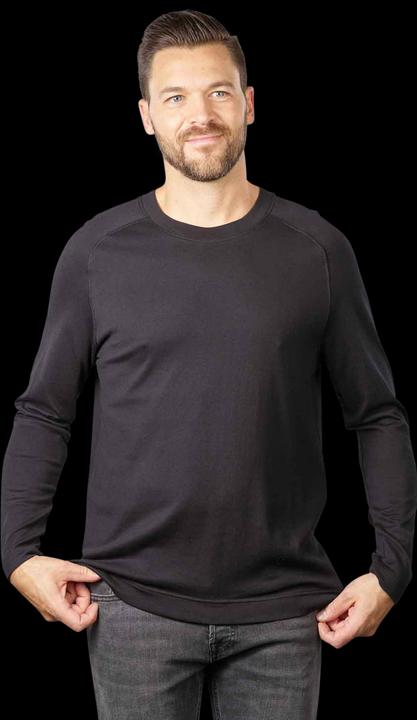 Image du produit Marc O'Polo Long Sleeve T-Shirt Crew Neck Black (XXL)