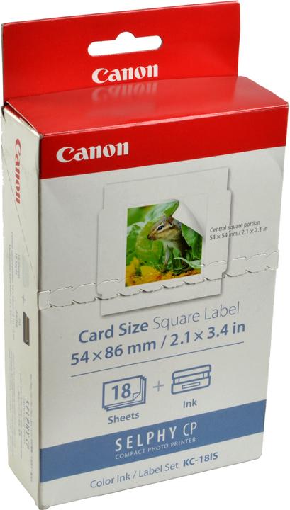 Image du produit Canon Kc-18is (Carte de crédit, 18 x)