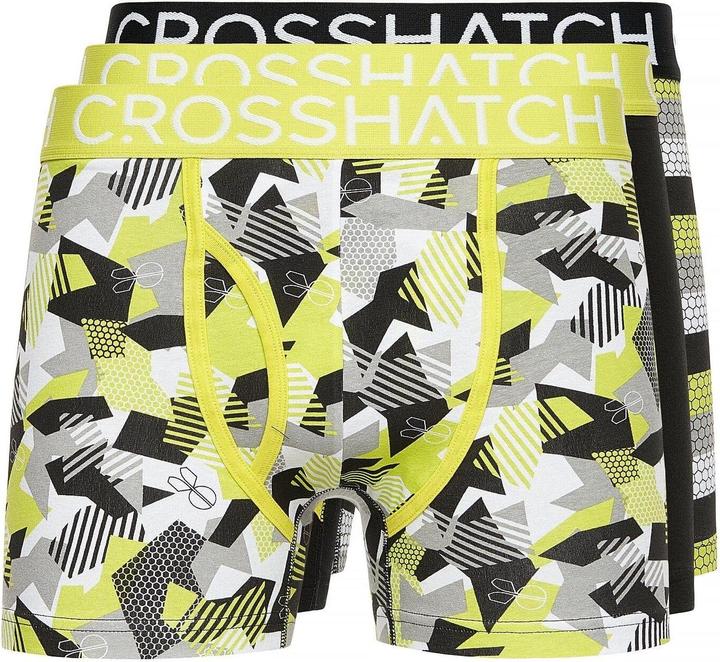 Immagine prodotto Crosshatch - Boxer CRYSTALINE - Uomo (XL, confezione da 3)