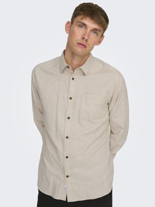Produktbild Only & Sons Normal geschnitten Hemdkragen Hemd Hemd (XL)