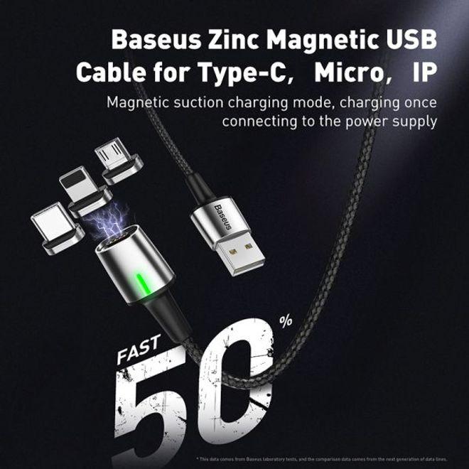 Produktbild Baseus Magnetic Cable (1 m, USB 2.0)