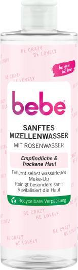Actual product image Bebe Micellar water (Micelle water, 400 ml)