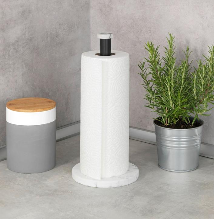 Actual product image Wenko Marble Kitchen Roll Holder