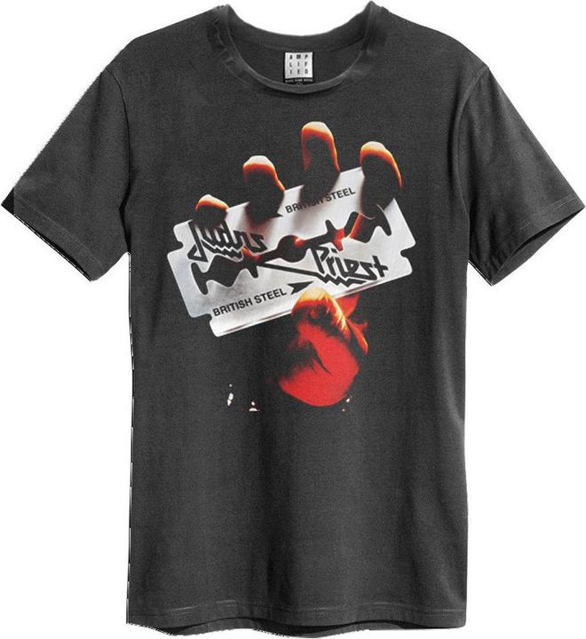 Immagine prodotto Amplified British Steel Maglietta Judas Priest Adulto Unisex (XL)