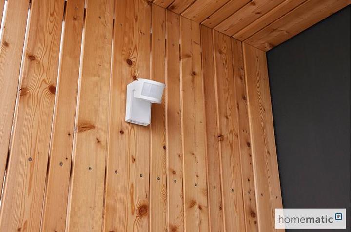 Actual product image Homematic IP Motion detector with switching actuator? outdoor (HmIP-SMO230) (white) (20 m)