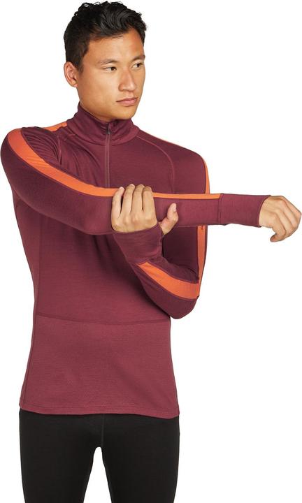 Produktbild Icebreaker Men Merino Mer ZoneKnit 200 LS Half Zip (M)
