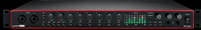 Actual product image Focusrite Scarlett 18i20 3rd gene (USB)