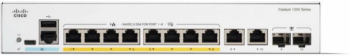 Actual product image Cisco Cat1200 8-p GE Desktop Ext PS PoE Input (8 Ports)