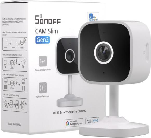 Actual product image Sonoff WLAN surveillance camera CAM-S2 5 V 1A 5W 130° (1920 x 1080 Pixels)