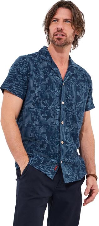 Actual product image Joe Browns Embroidered Linen Revere Collar Shirt (XL)