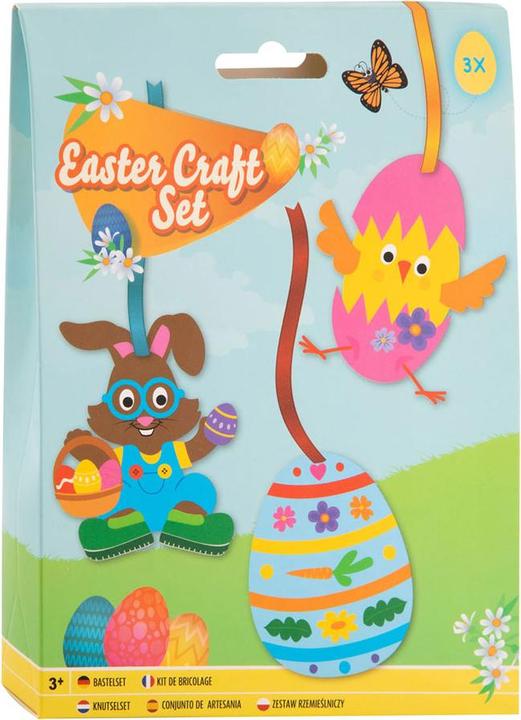 Image du produit Grafix Kit de bricolage pour Pâques - Lapin, poussin et oeuf