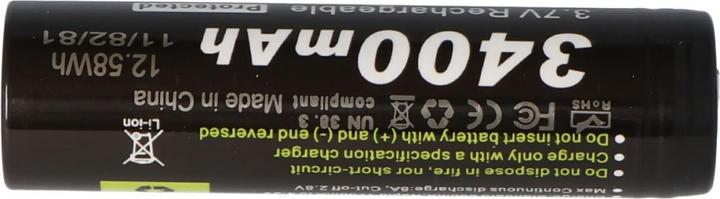 Produktbild Soshine Akku 18650 68,2x18,45mm PCB geschützt Panasonic Zelle (1 Stk., 18650, 3400 mAh)