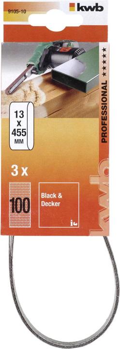 Actual product image kwb Sanding belt (100)
