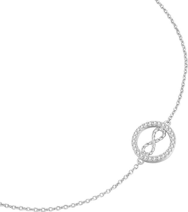 Produktbild Rafaela Donata Damen Armband Infinity - 37636 (18 cm, Sterling Silber)
