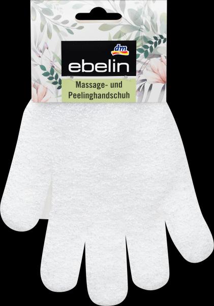 Actual product image dm ebelin Massage and peeling glove