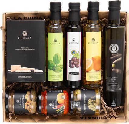 Produktbild TOP Gourmet Geschenkset mit Olivenöl, Balsamico und Antipasti