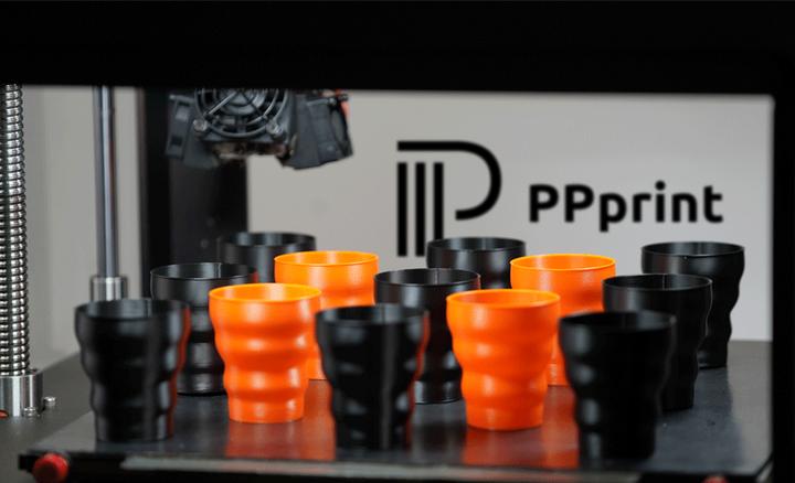 Actual product image PPprint Filament P-721 beige 0.6kg 1.75mm (PP, 1.75 mm, 600 g, Beige)