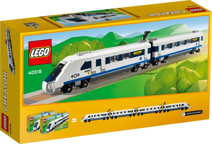 Produktbild LEGO Hochgeschwindigkeitszug (40518, LEGO Creator 3-in-1)