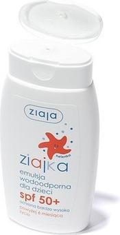 Produktbild Ziaja Ziajka wasserdichte Bräunungsemulsion für Kinder, SPF50+, 125 ml (Sonnencreme, SPF 50, 125 ml)