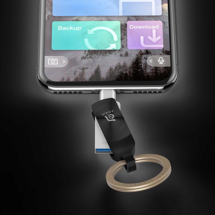 Image du produit Adam Elements iKlips Duo+ (64 Go, USB 3.1)