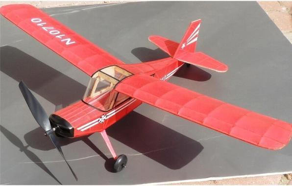 Produktbild Siva FF Bellanca Citabria Gummimotormodell