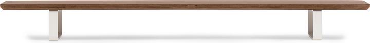 Immagine prodotto Oakywood Scaffale da scrivania - Piano di lavoro in legno - Impiallacciato - Impiallacciato noce / bianco - L