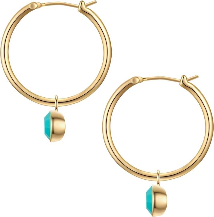 Immagine prodotto Yokoamii Orecchini a cerchio da donna - 36306 (Ottone)