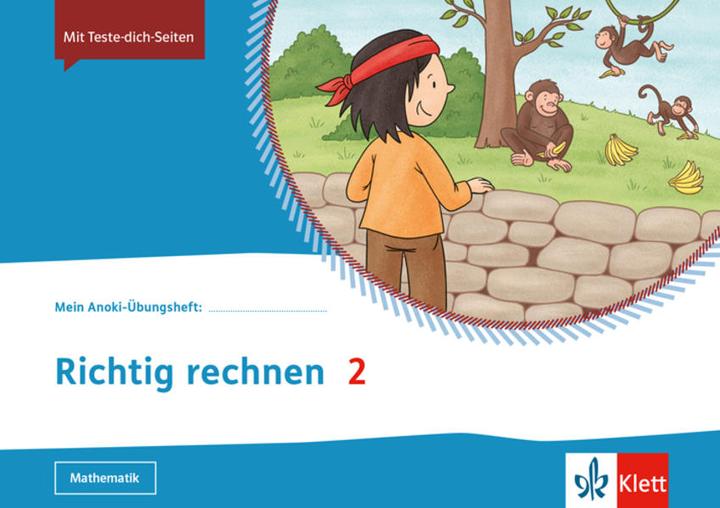 Produktbild Mein Anoki-Übungsheft. Richtig rechnen 2. Übungsheft Klasse 2 (Deutsch, Klett Schulbuchverlag, 2021)